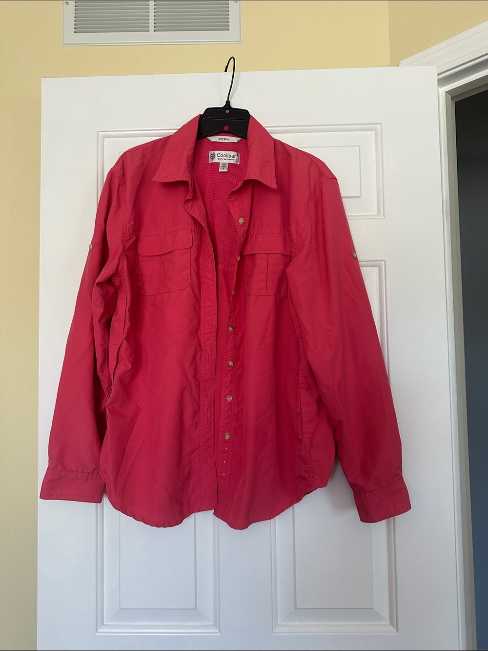 Coolibar Women's Hot Pink Long-Sleeve Sun Shirt UPF50